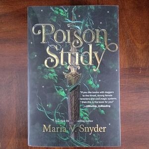 Poison Study by Maria V Snyder Book Novel Fantasy Booktok Romance